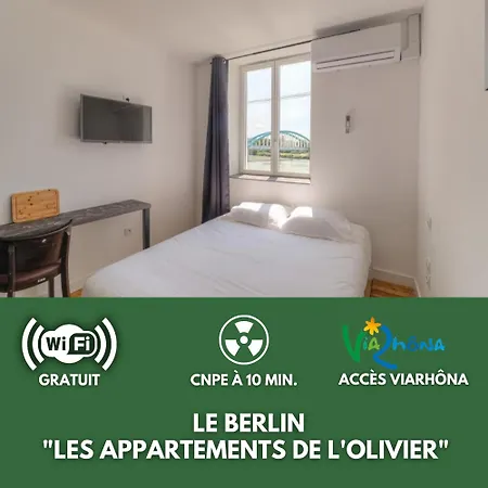 Le Berlin - De L'olivier Apartment Loyettes